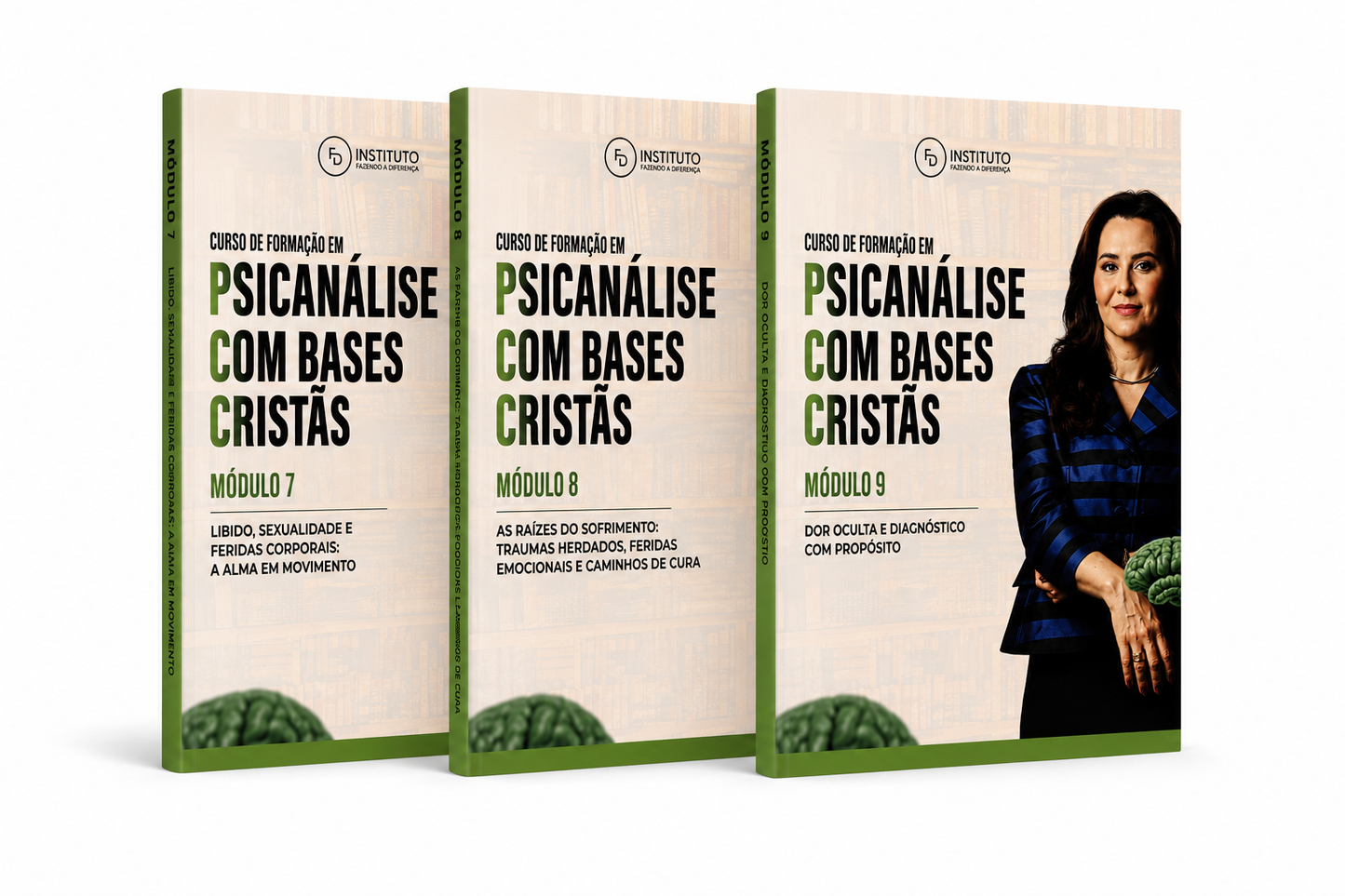 Combo de Apostilas – Psicanálise com Bases Cristãs (Módulos 7, 8 e 9)