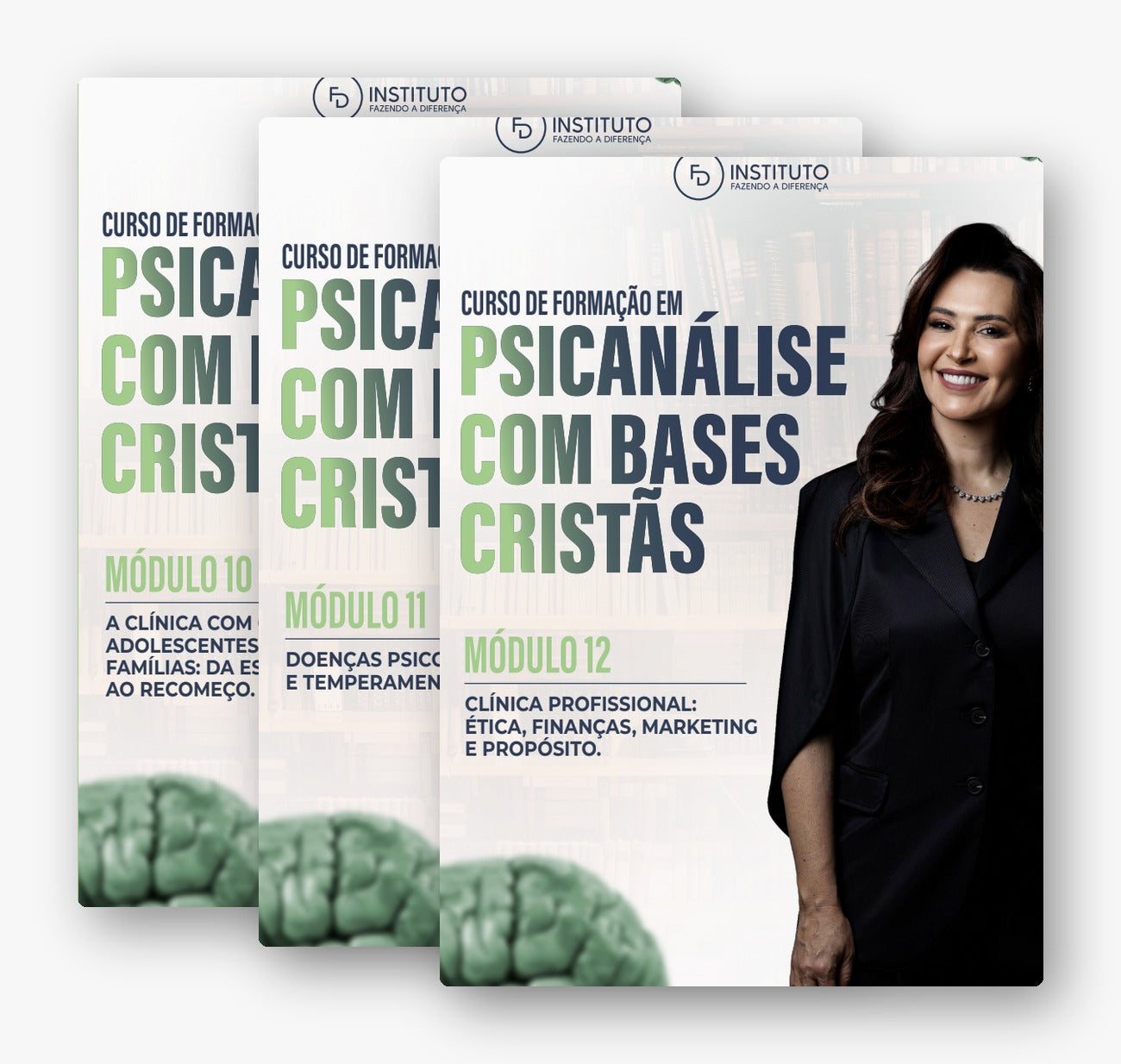 Combo de Apostilas – Psicanálise com Bases Cristãs (Módulos 10, 11 e 12)